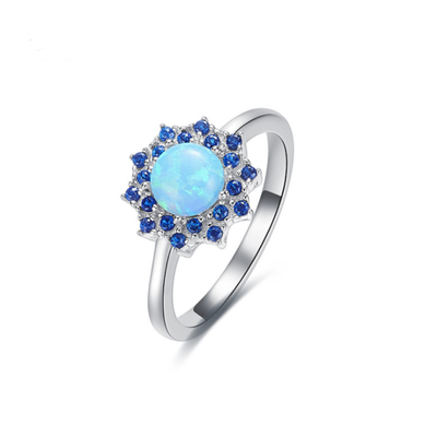 

925 Sterling Silver Stars Sunflower Shape Ring for Wide Band Women Girls Swarovski Crystals Jewelry Sizer Adjuster for Loose Rings