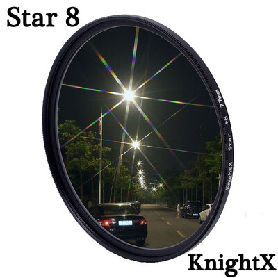 

KnightX 4 6 8 Points Star Lens Filter for Nikon D3300 D3200 D3100 D3000 D5300 D5200 D5100 D5000 D7000 D7100 DSLR Ca