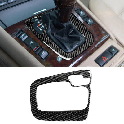 

For BMW 3 Series E46 1998-05 Carbon Fiber Gear Shift Panel Decorative Frame Trim