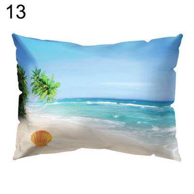 

Fresh Starfish Shell Throw Pillow Protector Case Cushion Cover Bedding Articles