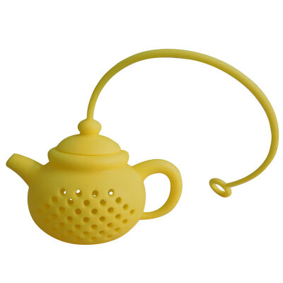 

Portable Silicone Teapot Shape Loose Tea Maker Infuser Strainer Filter Diffuser