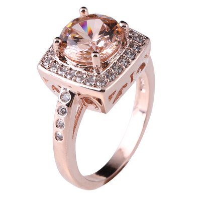 

Womens Simulated Diamond Ring Halo Engagement Ring Bridal Wedding Band Rings for Women Jewelery Size 6-9 Best
