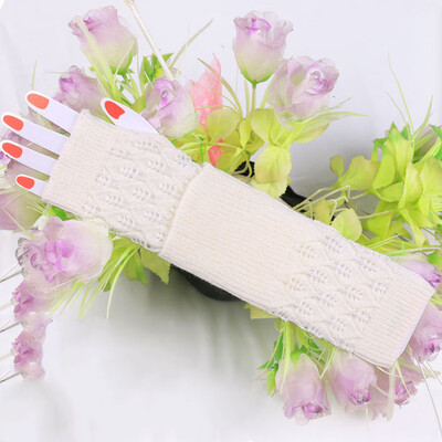 

Wool Mitt Half Finger Women&39S Gloves Winter Autumn Knitted For Women Fingerless Gloves Wrist Warmer Mittens