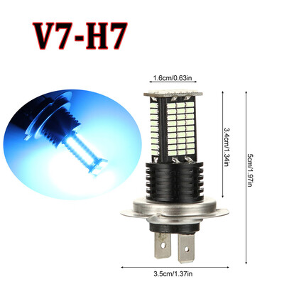 

Auto LED Lights 2Pcs 8000K 3200LM 12V-24V Lamps Bulbs Aluminum For BMW