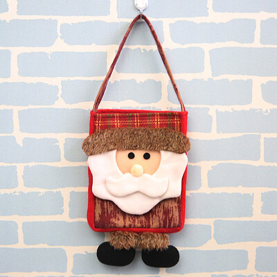 

〖Follure〗Christmas Gift Candy Dag Merry Christmas Santa Claus Decoration A