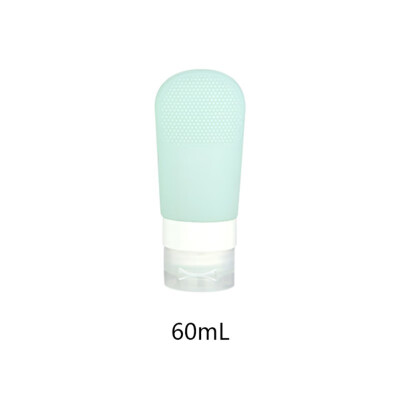 

Leakproof Silicone Refillable Containers Easy to Carry Markable Travel Bottles for Shampoo Lotion Soap