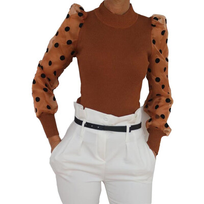 

Women Long Sleeve Loose Blouse T-Shirt Pullover Jumper Autumn Casual Tops Shirt