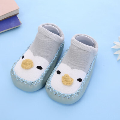 

Baby Socks With Rubber Soles Cartoon Baby Shoes Infant Sock Baby Steps Anti-slip Leather Kids Floor Socks Baby Slippers