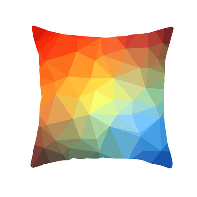 

〖Follure〗Geometric Print Polyester Square Pillow case Sofa Throw Cushion Cover Home Decor