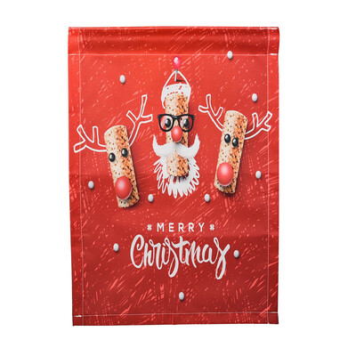 

Tailored Merry Christmas Garden Flags House Decor Mini Yard Banner 12 x 18