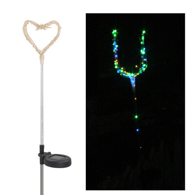 

Gobestart DIY Shape 100-LEDs Fireworks Tree Solar Lawn Light Pathway Garden Lamp