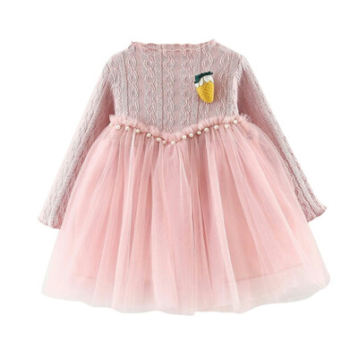 

Dress For Girl Baby Clothes Spring Strawberry Accessories Colour Matching Princess Baby Girl Dress Fashion Baby Girl Clothes