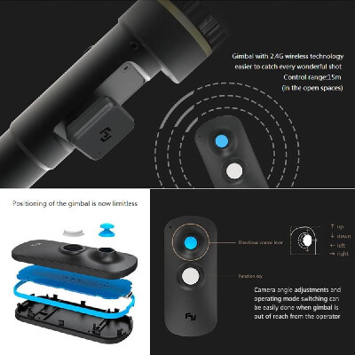 

Feiyu 24G Wireless Remote Control with MINI Receiver for Feiyu MGG4 Series Gimbal MGG4G4 QDG4SG4 for SmartphoneG4 Pro for i