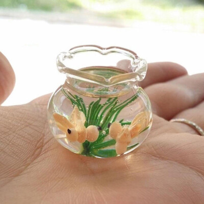 

Tailored Mini Decor Resin Miniature Fish Tank Accessory Toy for 16 112 Dollhouse Cleve