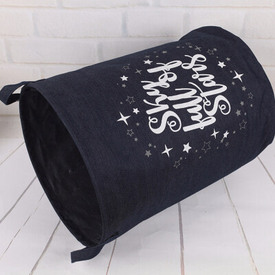 

〖Follure〗Waterproof Canvas Laundry Clothes Basket Storage Basket Folding Storage Box