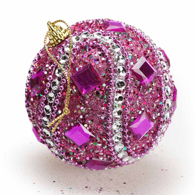 

Glitter Christmas Ball Baubles Balls Christmas Tree Decor