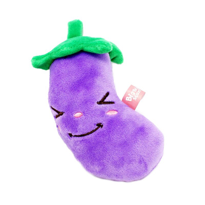 

Vocal Sounded Toys Soft Plush False Chili Banana Eggplant Bone Fruit Vegetable Funny Play Toys for Baby Children