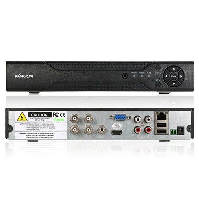 

KKmoon 4CH 1080P Hybrid NVR AHD TVI CVI DVR 5-in-1 Digital Video Recorder P2P Cloud Network Onvif Digital Video Recorder support P