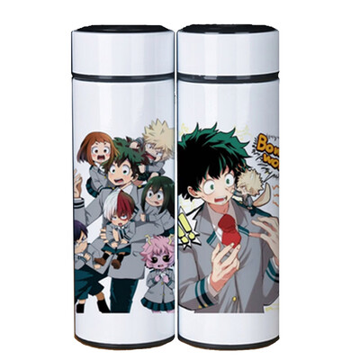 

CAR-TOBBY Anime My Hero Academia 350ml Thermos Vacuum Cup Water Bottle Mug Cosplay Gift