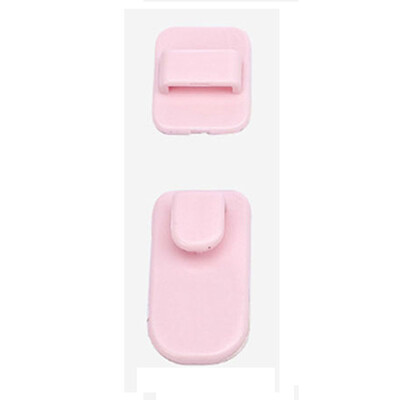 

Toponeto Plastic Hooks 2 pair 4Pcs Sticky Set TV Air Conditioner Remote Control Hanger
