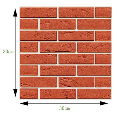 

3D Stereo Tile Stickers Anti-collision Stickers PVC Wall Stickers DIY Kitchen Bathroom Home Wall Decal Vinyl 3D