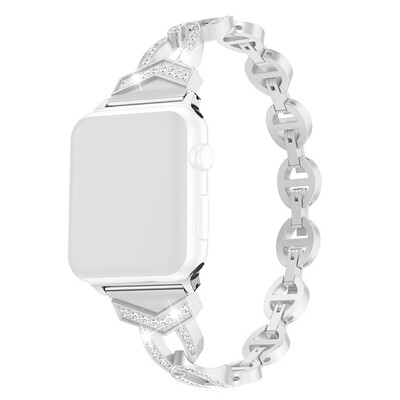 

〖Follure〗Replacement Crystal Metal Watch Band Wrist Strap For Apple Watch Series 3840mm