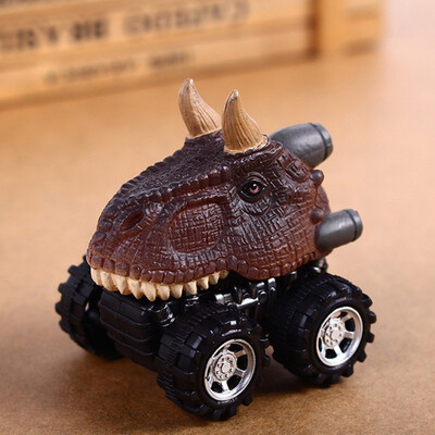 

〖Follure〗Childrens Day Gift Toy Dinosaur Model Mini Toy Car Back Of The Car Gift