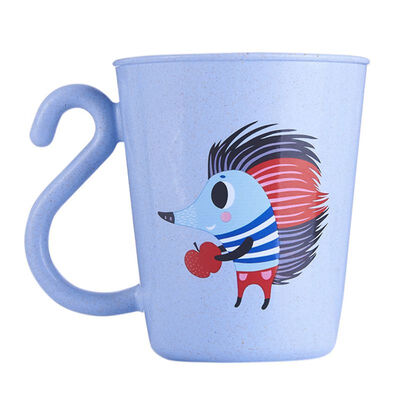 

Lovely Plastic Cartoon Milk Coffee Cup Children Cartoon Washing Cup Toothbrush Holder Cup PP Bathroom Rinse Mug