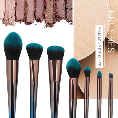 

Gobestart 7pcs Cosmetic Makeup Brush Blusher Eye Shadow Brushes Set Kit New 2018