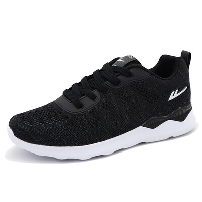 

Warrior Running Flying Weaving Steps Low Tie Casual Sneakers WXY-7039 Black 39
