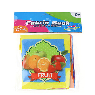 

〖Follure〗New Soft Cloth Baby Intelligence Development Learn Picture Cognize Book