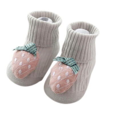 

Baby Socks Baby Boys Girls Infant Autumn Cotton Cartoon Socks Warm Anti Slip Floor Socks Leg Warmer