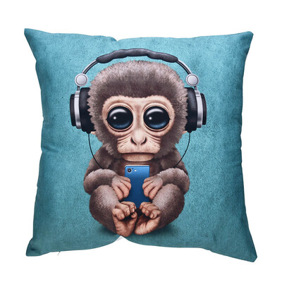

Siaonvr Print Pillow Cases Polyester Sofa Car Cushion Cover Home Decor