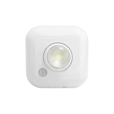 

LED Motion Sensor Lights Cabinet Closet Lamp Night Light Adjustable Brightness Lighting Angle Warm White Light