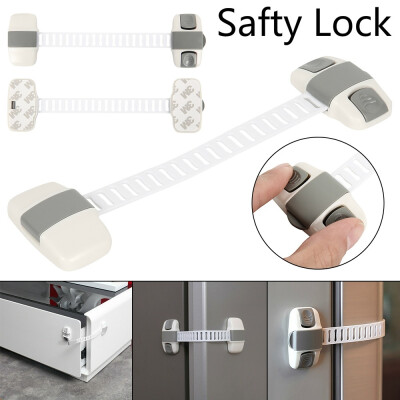 

Adjustable Child Safety Cupboard Locks Cabinet Door Fridge Latches 12pcs