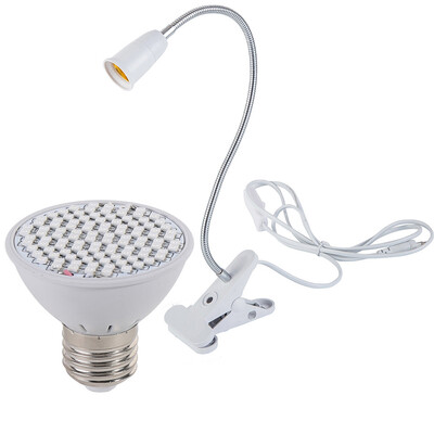 

〖Follure〗E27 106 Led Grow Light Hydroponic Lighting With Clip Plants Lamps For Flower