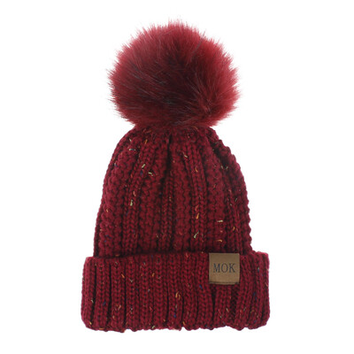 

Tailored New Women Girls Keep Warm Winter Casual Knitted Hat Wool Hemming Hat Ski Hat