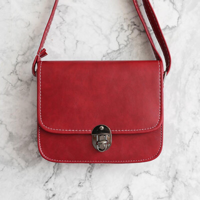 

YanRong Shoulder bag fashion lady Messenger bag mobile phone bag travel shopping portable simple student small square bag
