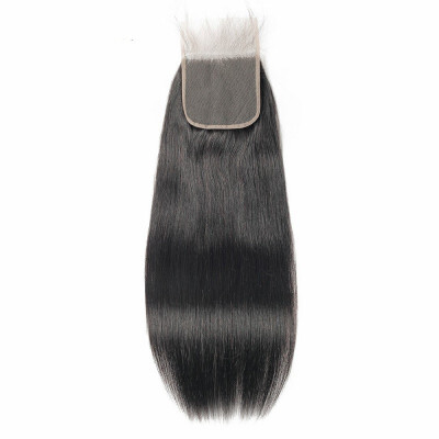 

Allrun Brazilian Straight Hair Lace Closure 44 Brazilian Virgin Hair Closure Brazilian Straight Virgin Hair Lace Closure