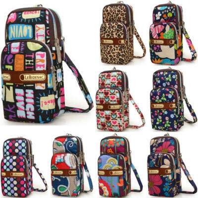 

Women Cell Phone Wallet Pocket Purse Shoulder Bags Pouch Case Handbag Crossbody