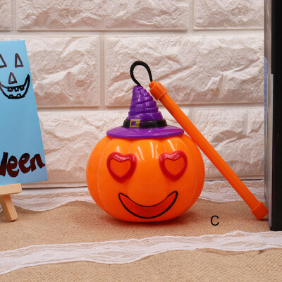 

〖Follure〗Halloween Pumpkin Light Lamp Voice-activated Flashing Decor LED Lantern for Kids