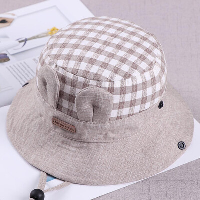 

Baby Sun Hat Infant Boys Girls Bucket Hat Denim Cotton Toddler Kids Tractor Cap
