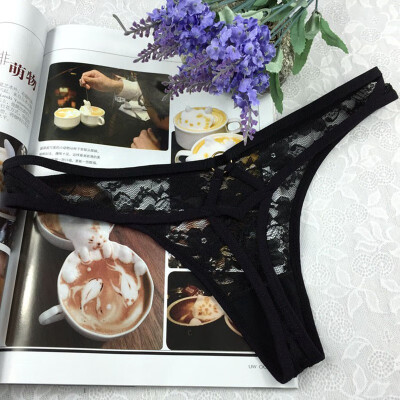 

Good Quality Lace G strings thongs Women Underwear Panties Thin Hollow Ropa Bragas Tangas Calcinhas New T7