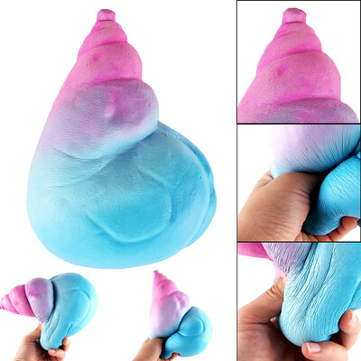 

YIWULA19CM Jumbo Colorful Conch Cartoon Slow Rising Squeeze Toy Gift Fun