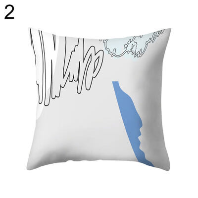 

Dot Abstract Sketch Throw Pillow Case Cushion Cover Sofa Bed Car Office Decor