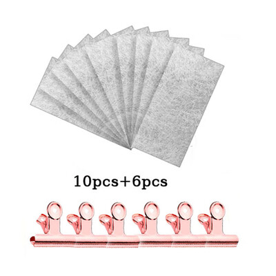 

10Pcs Nail Wraps 6Pcs Nail Clips DIY Nail Art Extension Tools Set