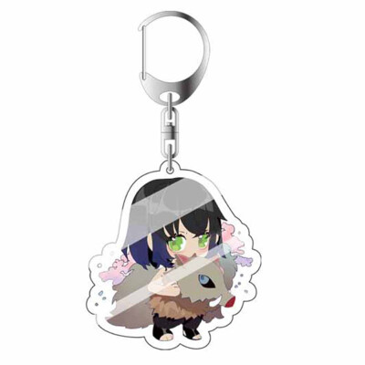 

Fat Bear Anime Demon Slayer Acrylic Keychain Phone Strap Hanging Decor