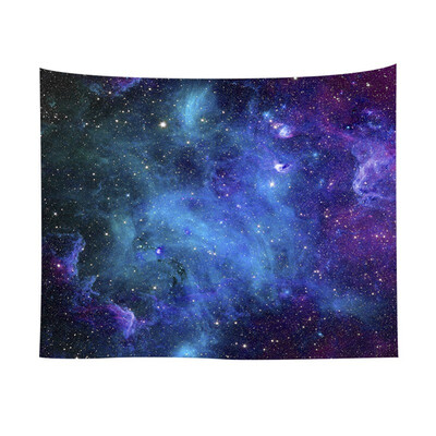 

New custom Star universe series home tapestry wall mural beach towel sitting blanket polyester tapestry