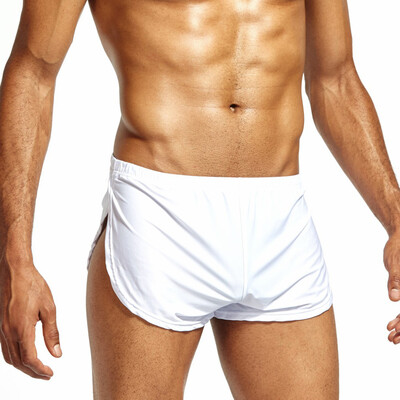 

Tailored Mens Sexy Solid Short Breathable Ice Silk Underpants Pants Pouch Boxer Underwear