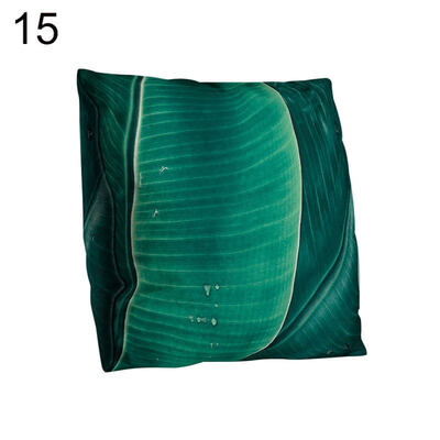 

Fresh Monstera Leaf Throw Pillow Protector Case Cushion Cover Bedding Articles